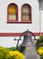 Old church bell, historic church in Fort Bragg