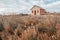 Old church building in desert of outback Australia