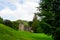 Old Church, Green Meadows and Trees in Beautiful Ilam Hall