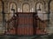 Old church lectern