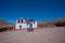Old church in Machuca village. San Pedro de Atacama, Antofagasta, Chile