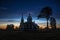 Old Church and noctilucent clouds