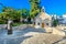 Old church in Primosten, Croatia.