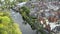 Old church and river in Llangollen Wales