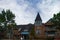 Old Church Shops Building in Estes Park, Colorado