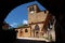 Old church in a village of Beaujolais