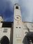 Old city of Dubrovnik, view to town belfry, Croatia