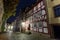 Old city fulda germany in the evening