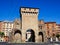 The old city gate of San Felice in Bologna Porta San Felice. Bologna, Emilia Romagna, Italy