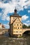 Old City Hall of Bamberg, german city in northern Bavaria