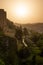 Old city of Sanliurfa, Turkey at sunset.