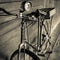 Old classic bicycle