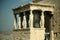 Old classic building with stone column