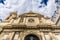 Old classic Roman architecture church in Buenos Aires on Reconquista street