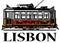 Old classic yellow tram of Lisbon