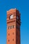 Old Clock Tower of Dearborn Station in Printer`s Row Chicago