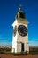 Old clock tower at Petrovaradin fortress in Novi Sad, Serbia