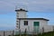 Old Coastguard Station Above the Irish Sea in England