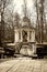 Old coffee pavilion - rotunda in Kemeri, Latvia