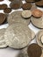 Old coins great britain, monetary, finance, british empire