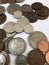 Old coins great britain, monetary, finance, british empire