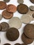 Old coins great britain, monetary, finance, british empire