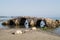 Old collapsing bridge on the island of zakynthos greece...