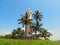 Old colonial lighthouse in Fort Galle, Sri-Lanka