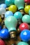 Old colorful bulbs