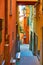 Old colorful narrow street in Riomaggiore