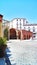 Old community laundry in Caldas de Montbui, Barcelona