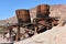 Old construction at Calico Ghost town