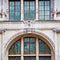 old construction in london englan europe brick wall and window