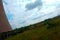 Old cooling towers of closed nuclear power plant