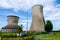 Old cooling towers of the disused coal-fired power station