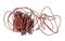 Old copper wire recyclable materials