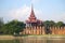 The old corner bastion with a tower in the citadel of the Old City. Mandalay, Myanmar