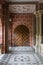 An old corridor with beautiful doors