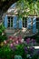 Old cosy Provencal house with garden full of flowers