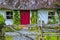 Old cottage with thatched straw