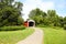 Old covered bridge in Indiana