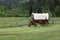 Old covered wagon horizontal