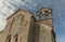 Old croatian church bell tower in Pula