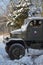 Old czechoslovak military truck Praga V3S