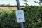 Old damaged traffic sign captured in Germany