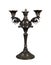 Old dark silver candelstick