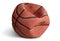 Old deflated basketball