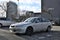 Old dented rusty veteran classic Japanese sedan car grey Mazda 6