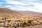 Old desert beduin cemetery, south Israel landscape.