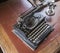 Old desk typewriter